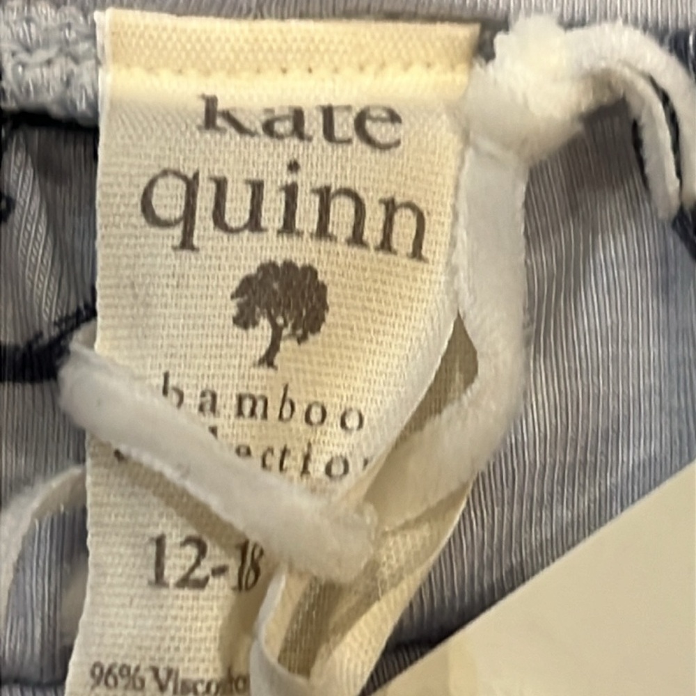 NWT Kate Quinn Blue Guitar Print Bloomers/Diaper Cover Size 12-18 Months Bamboo - Picture 7 of 7